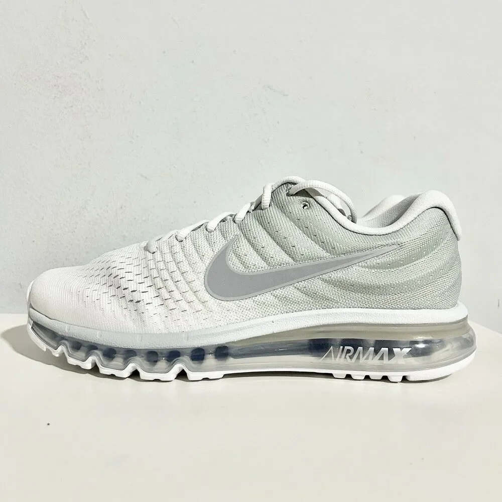 Nike Air Max 2017 “Pure Platinum” Men’s Size 10.5 Cushioned Lifestyle Sneakers